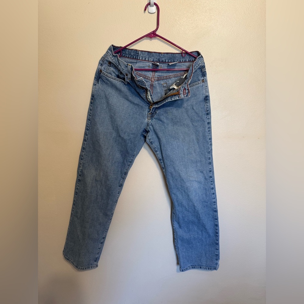 Vintage Y2K Women’s  Lucky Brand Light Blue Denim Jeans Size 31 Made In USA